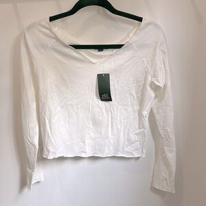 NWT Wild Fable Cropped Long Sleeve